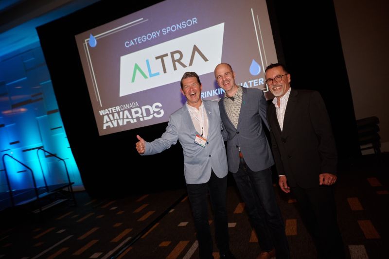 ALTRA PFAS Solution wins the New Technology Award from Water Canada